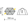Шатер TALBERG ARBOUR AUTO зеленый 4603726887045